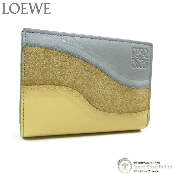 LOEWE（ロエベ） ランドスケープ コンパクト ウォレット 二つ折り 財布