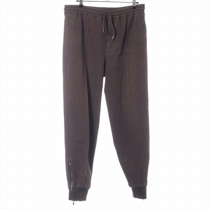 HERMES（エルメス） コットン スウェットパンツ サイドジップ サイズ40