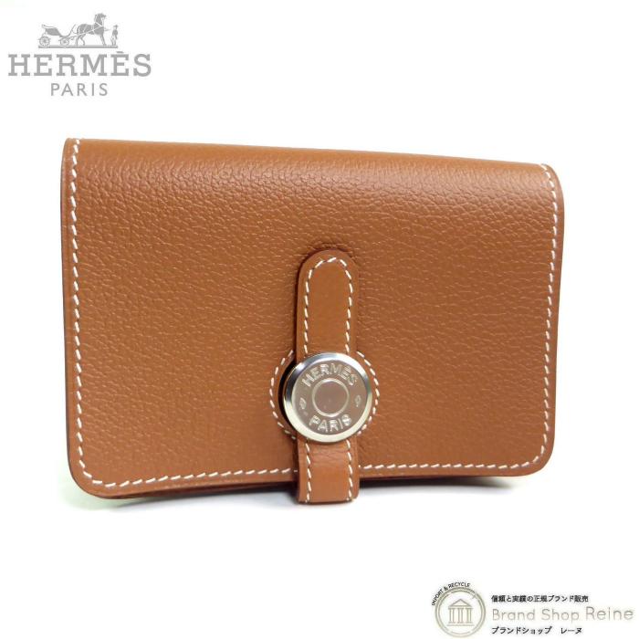HERMES ドゴンコンパクトケース Dogon エルメス （HERMES） ドゴン コンパクト カードケース エヴァー