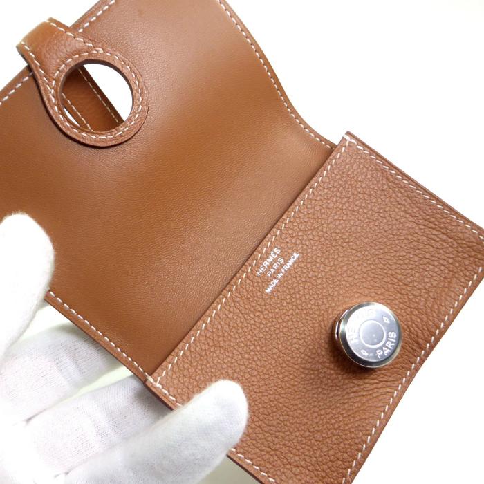 HERMES ドゴンコンパクトケース Dogon エルメス （HERMES） ドゴン コンパクト カードケース エヴァー