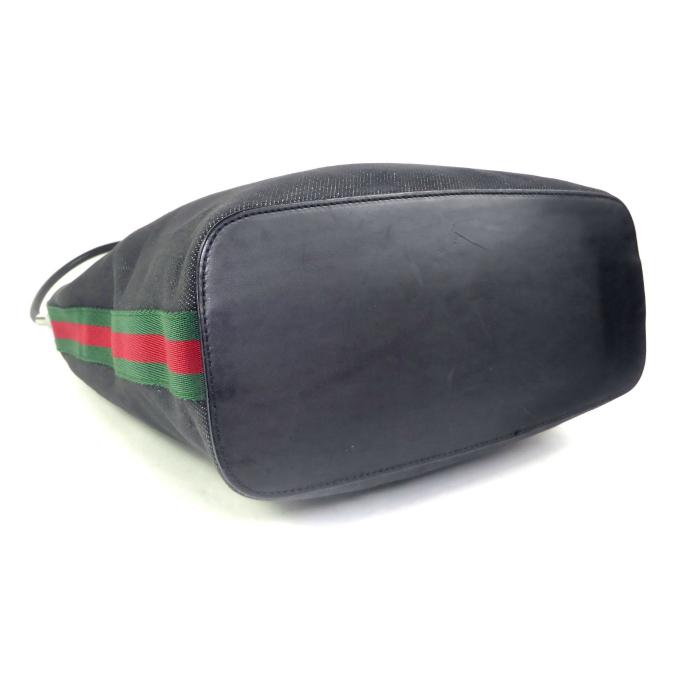 GUCCI（グッチ） シェリーライン ウェブライン デニムキャンバス