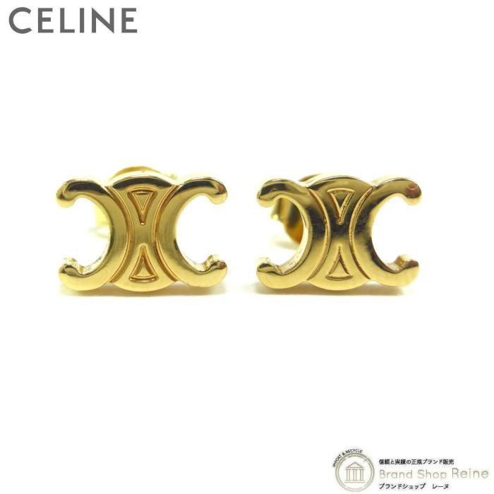 TRIOMPHE セリーヌ （CELINE） トリオンフ スタッズ ピアス 461CY