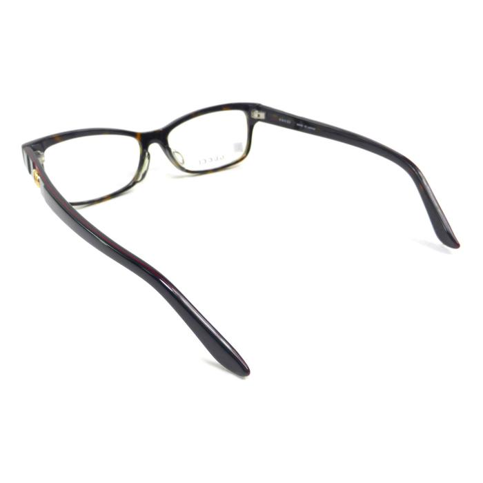 GUCCI（グッチ） スクエア シェリーライン メガネ 眼鏡 GG9090J