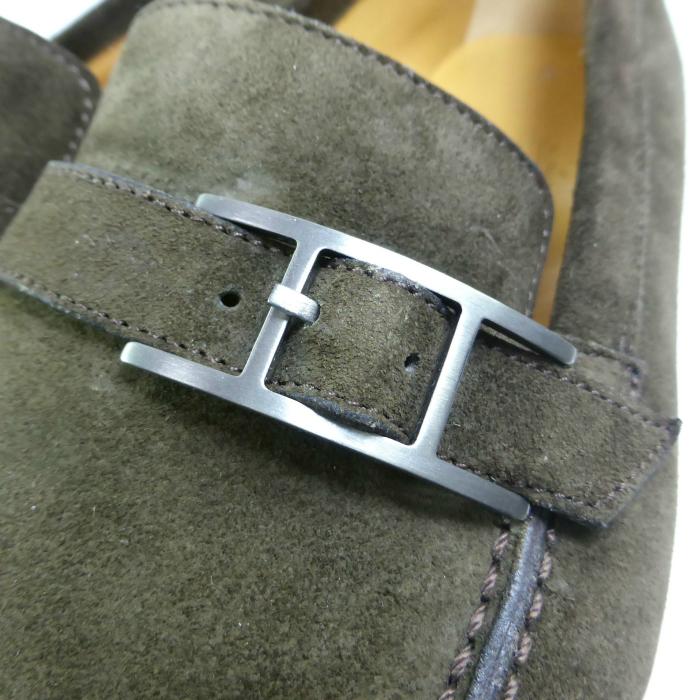 HERMES（エルメス） スエード ローファー レザー シューズ 靴 ＃40