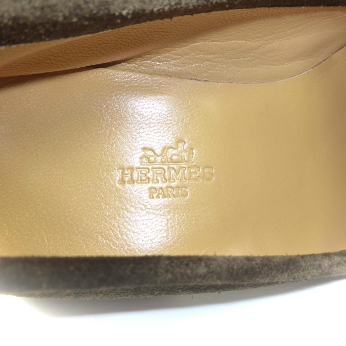 HERMES（エルメス） スエード ローファー レザー シューズ 靴 ＃40