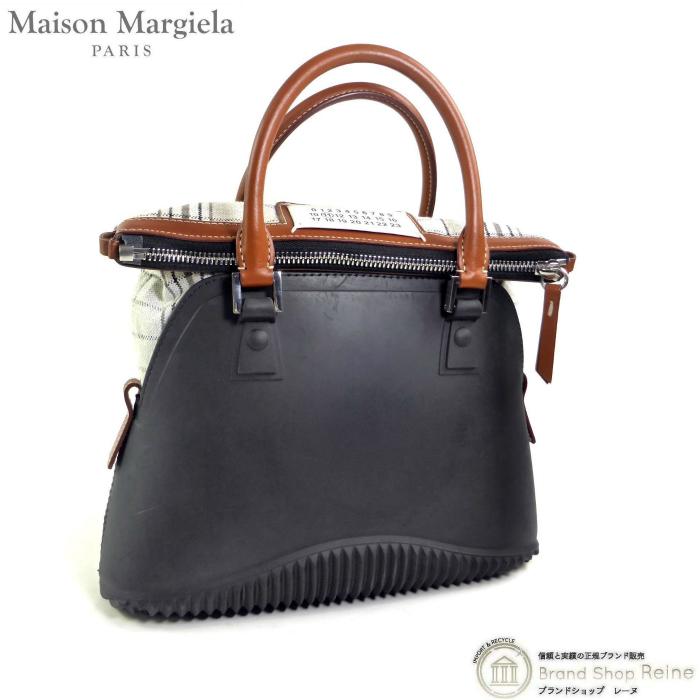 未使用近い状態27万。Maison Margiela メゾンマルジェラ　5AC　マイクロ　2way ショルダー付き　ハンドバッグ Maison Margiela（メゾンマルジェラ） バッグ ショルダーバッグ