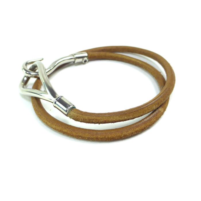 HERMES（エルメス） ジャンボ チョーカー 2way コード ブレスレット 二 