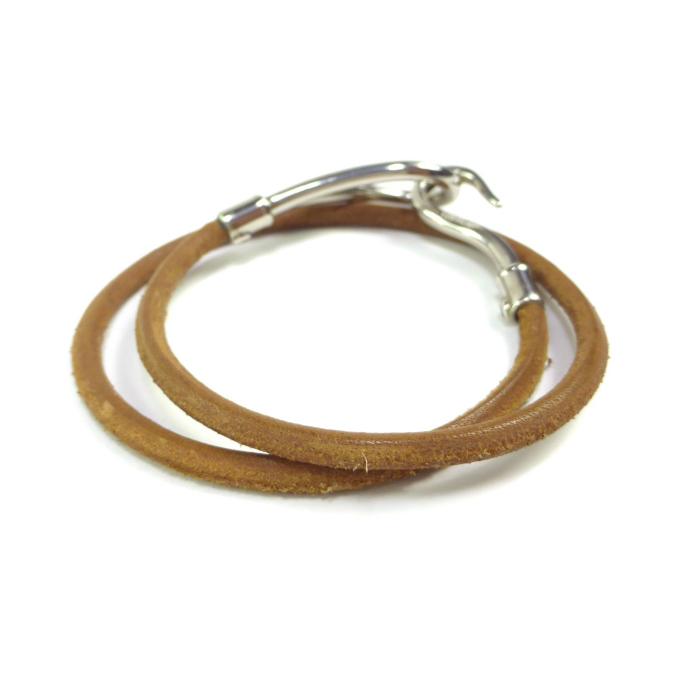 HERMES（エルメス） ジャンボ チョーカー 2way コード ブレスレット 二