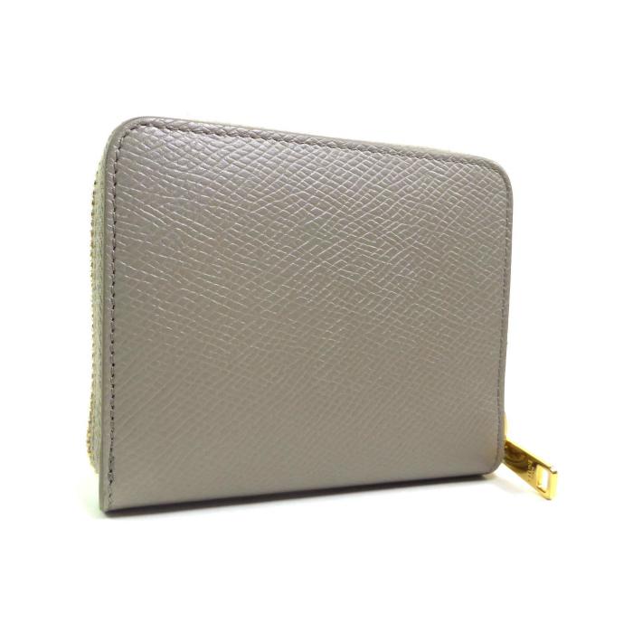 【超美品】CELINE 二つ折り財布 スモール ジップウォレット エッセンシャル CELINE（セリーヌ） スモール ジップウォレット エッセンシャル