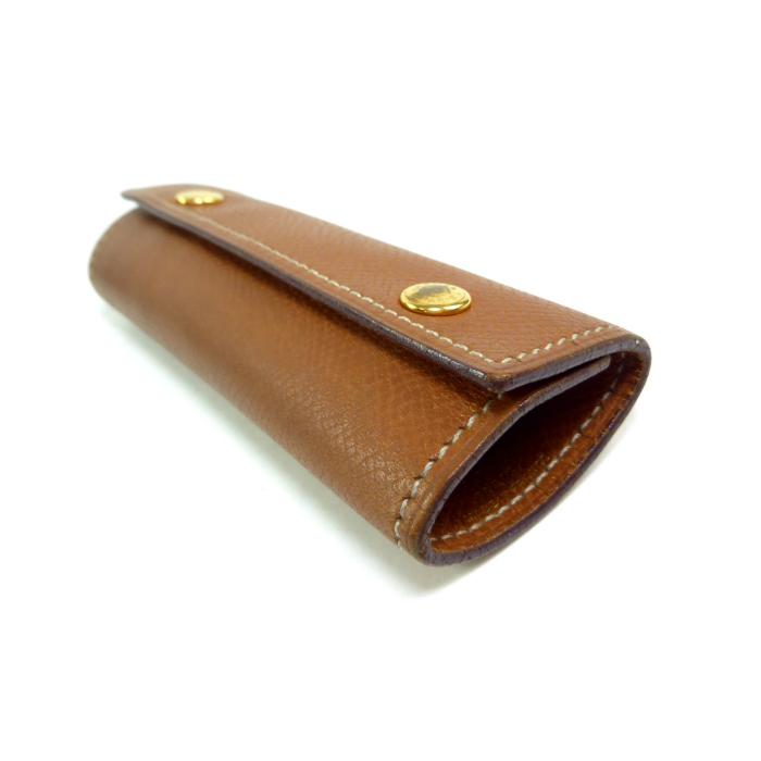 エルメス　キーケース　ブラウン　セリエ HERMES（エルメス） セリエ エテュイクレ2 キーケース ルームキー 2連