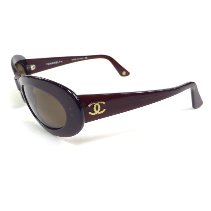 CHANEL（シャネル） オーバル サングラス ココマーク CC ヴィンテージ