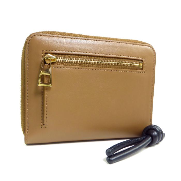 美品 LOEWE ロエベ ノット コンパクト ウォレット 財布 ジップウォレット LOEWE（ロエベ） ノット コンパクト ジップウォレット 二つ折り財布