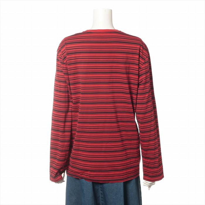 miu miu（ミュウミュウ） コットンジャージー 長袖Tシャツ XS ボーダー