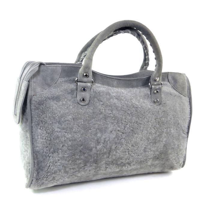 BALENCIAGA（バレンシアガ） ザ・シティ ボア×スエード 肩掛け