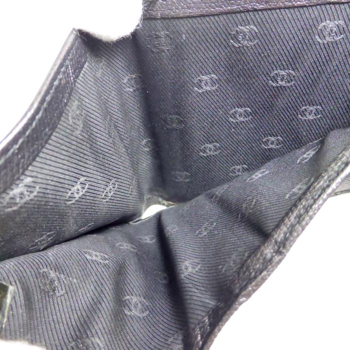 CHANEL（シャネル） ココボタン Wホック 三つ折り コンパクト 財布