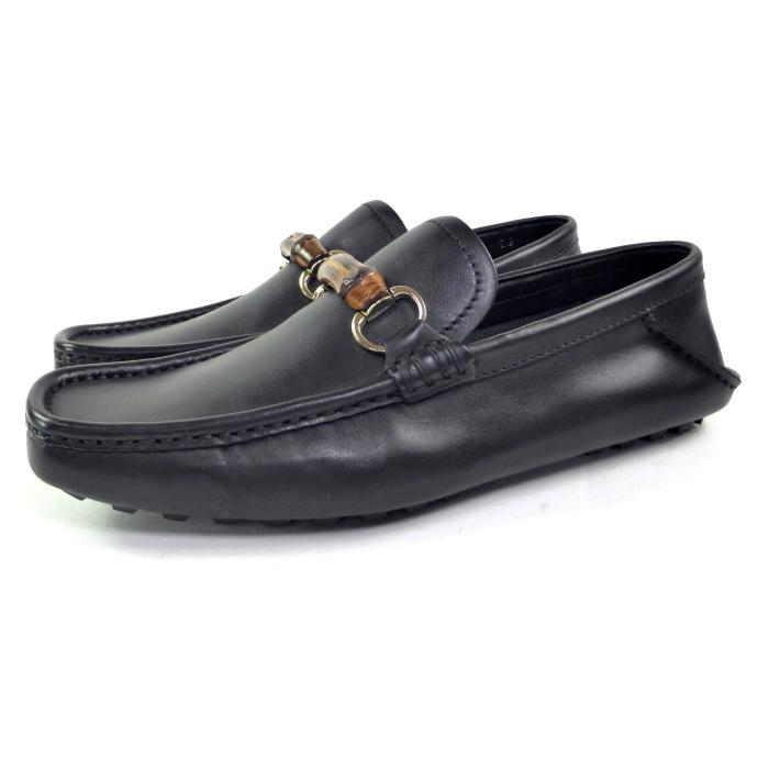 バンブー グッチ （GUCCI） ホースビット ローファー レザー