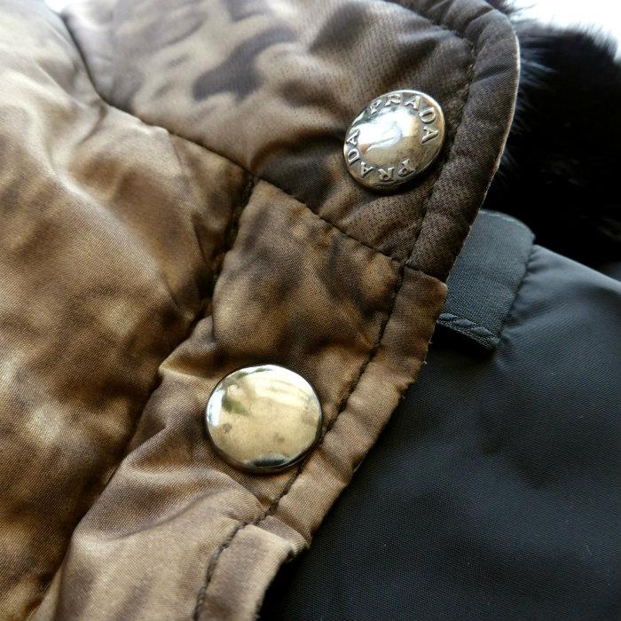 PRADA（プラダ） （PRADA）ミンクファー×ダウンジャケット ショート丈 