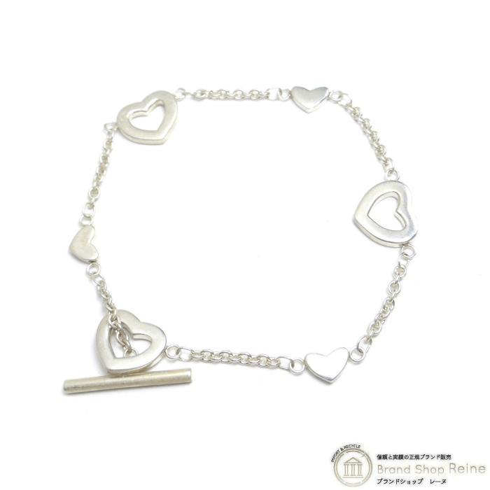 ティファニー　Tiffany & Co. 925シルバーチェーンブレスレット TIFFANY&Co.（ティファニー） ハートリンク チェーン ブレスレット 925