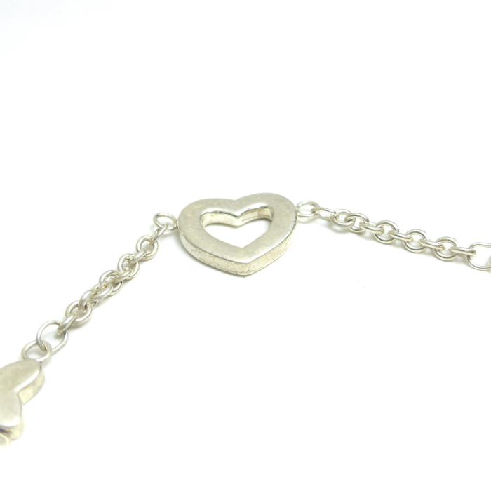 TIFFANY&Co.（ティファニー） ハートリンク チェーン ブレスレット 925
