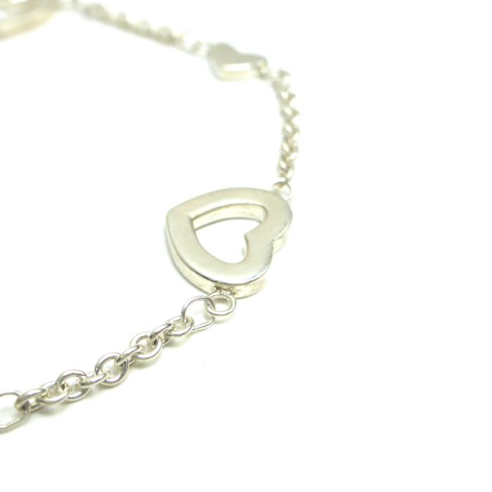 TIFFANY&Co.（ティファニー） ハートリンク チェーン ブレスレット 925