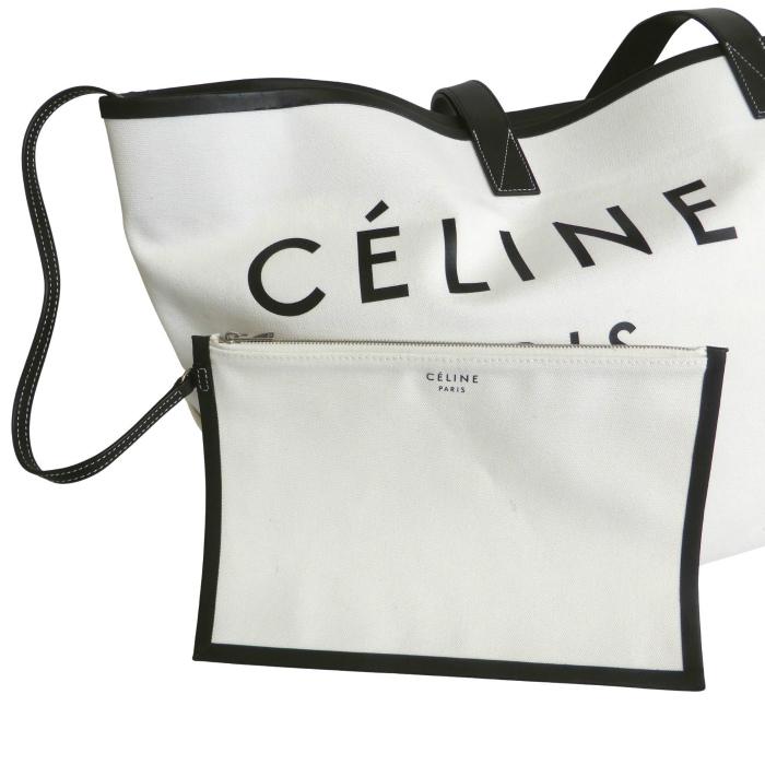 CELINE（セリーヌ） メイドイン トート ミディアム キャンバス×レザー