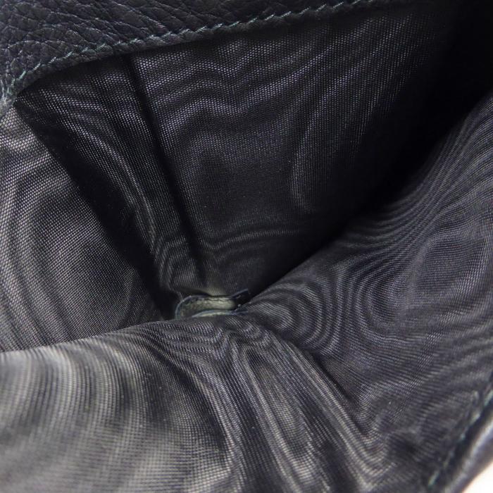 プラダ （PRADA） ソフトグレインレザー ロゴ コンパクト 三つ折り 財布 1MH043 NERO（新品）の画像