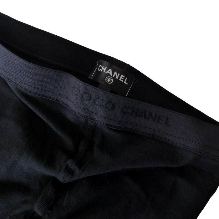 CHANEL（シャネル） （CHANEL）ココマーク ラメ ベルベット タイツ #S