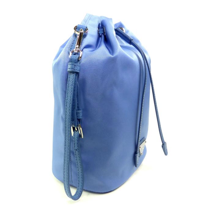 PRADA ナイロンポーチ 巾着 テスート Re-nylon リナイロン PRADA（プラダ） Re-Nylon テスート ナイロン ポーチ ドローストリング