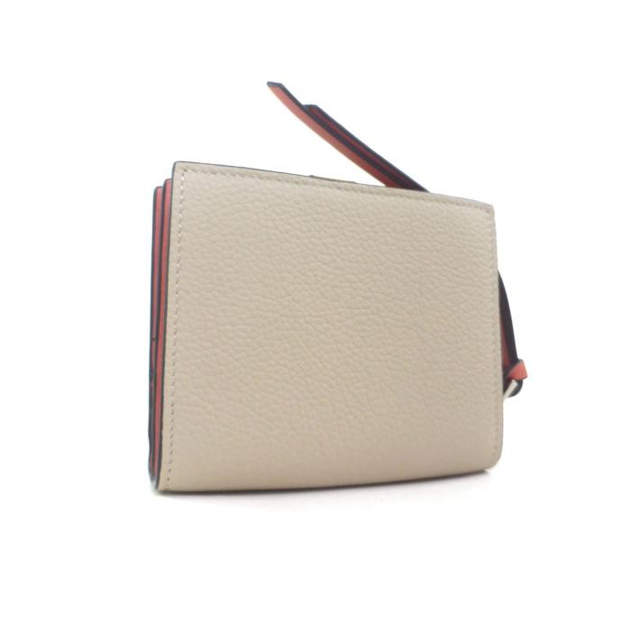 LOEWE（ロエベ） コンパクト ジップ ウォレット ストラップ 二つ折り