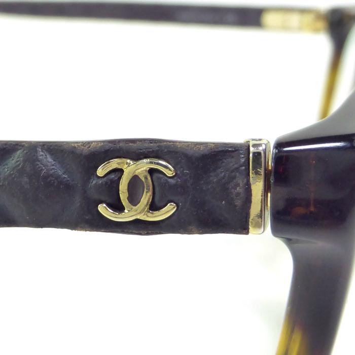 CHANEL（シャネル） べっ甲 サイドマトラッセ ココマーク ウェリントン