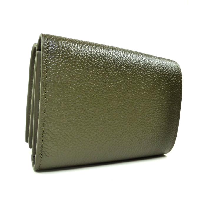 LOEWE（ロエベ） ペブル トライフォールド ウォレット コンパクト 三