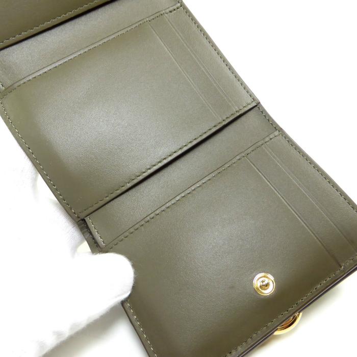 LOEWE（ロエベ） ペブル トライフォールド ウォレット コンパクト 三