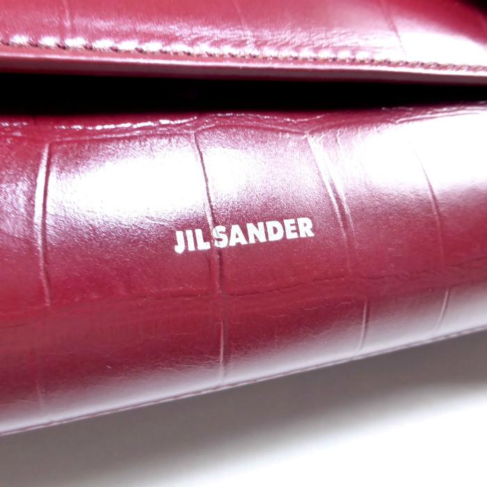 JIL SANDER（ジルサンダー） クロコ型押し カンノーロ ハンド