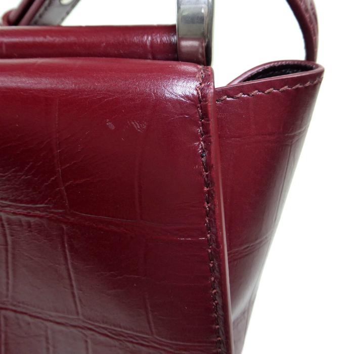 JIL SANDER（ジルサンダー） クロコ型押し カンノーロ ハンド