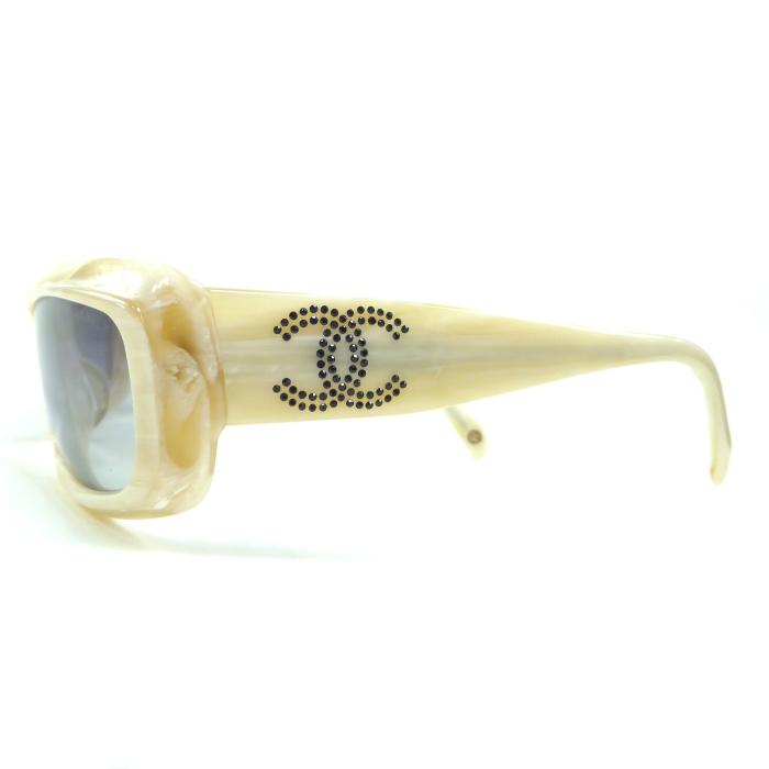 CHANEL（シャネル） ラインストーン ココマーク CCロゴ サングラス