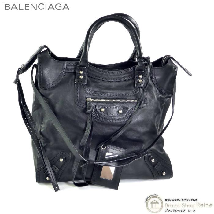 BALENCIAGA 2way ショルダーバッグ ブラック BALENCIAGA（バレンシアガ） リヴァシティ 肩掛け ショルダー 2way