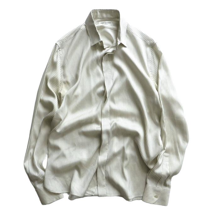 SAINT LAURENT サンローラン （SAINT LAURENT）シルク ストライプ