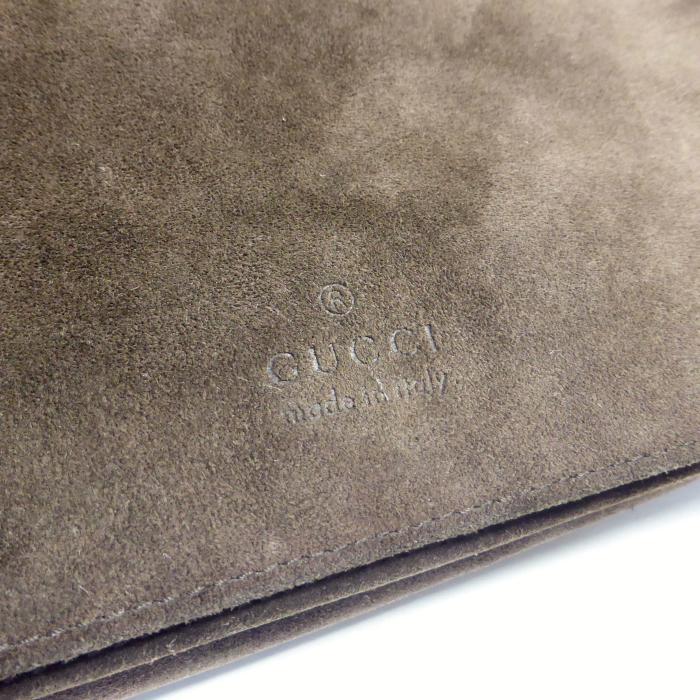 GUCCI（グッチ） バンブー スエード ワンショルダー 肩掛け ハンド