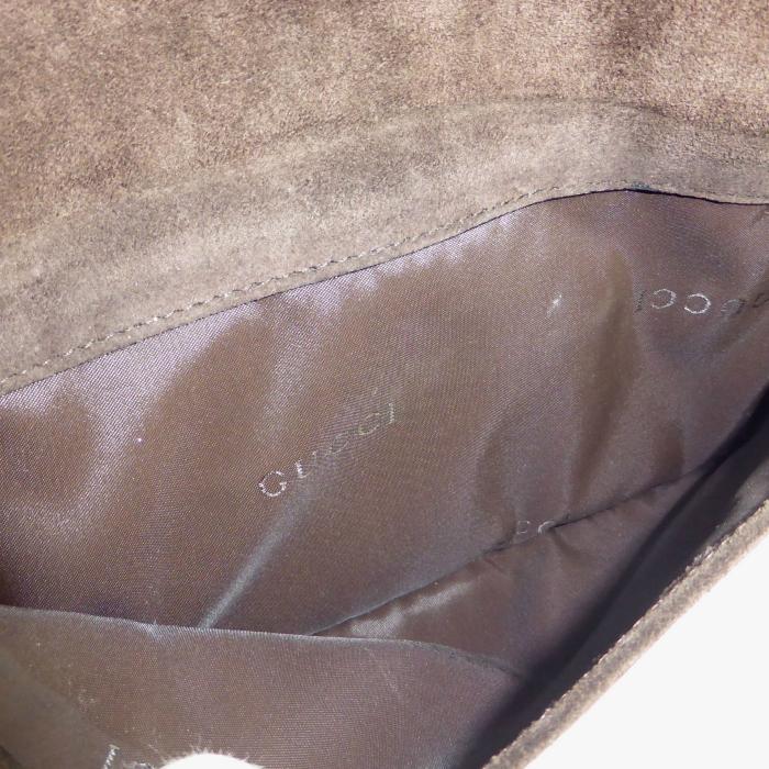 GUCCI（グッチ） バンブー スエード ワンショルダー 肩掛け ハンド