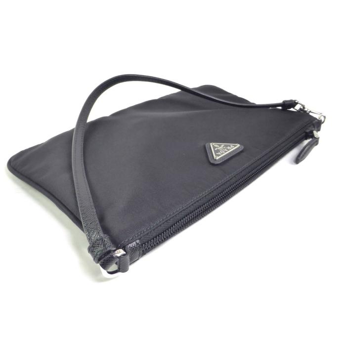 PRADA（プラダ） テスート ナイロン トライアングルロゴ ポーチ バッグ