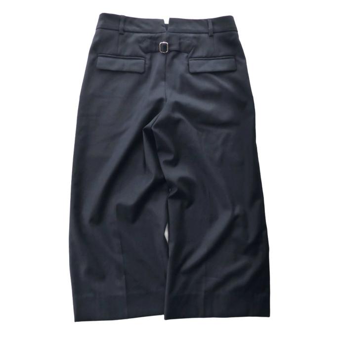 HERMES（エルメス） ウール クロップド スラックス パンツ シンチ