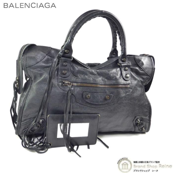 BALENCIAGA（バレンシアガ） ザ・シティ ラムスキン 肩掛け ショルダー