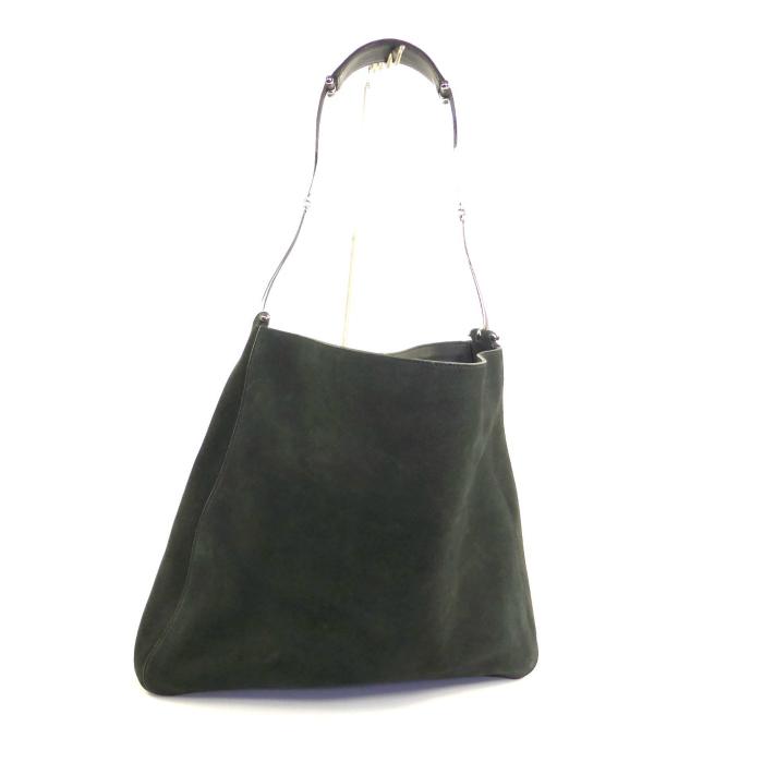 GUCCI スエード ショルダーバッグ GUCCI（グッチ） スエード ホースビット 肩掛け ワンショルダー バッグ