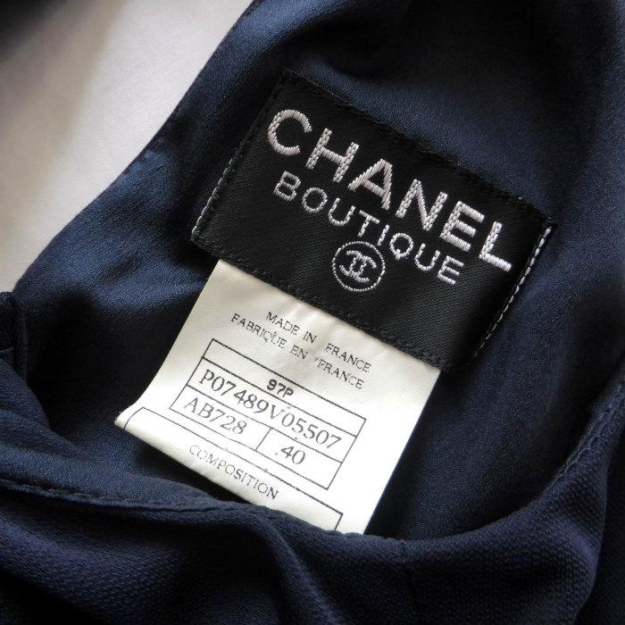 CHANEL（シャネル） （CHANEL）ドレープ ノースリーブ ワンピース ココ