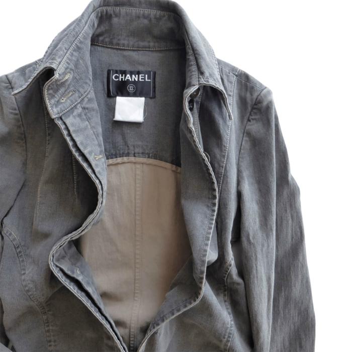 CHANEL（シャネル） （CHANEL）コットン デニム ジャケット コート