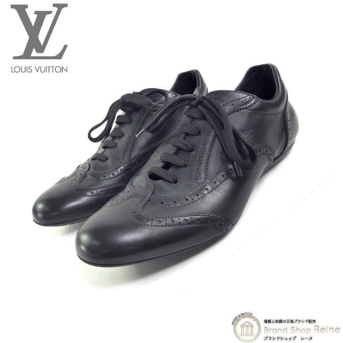 LOUIS VUITTON ウィングチップ レースアップシューズ LOUIS VUITTON（ルイ・ヴィトン） レザー ウィングチップ ドライビング