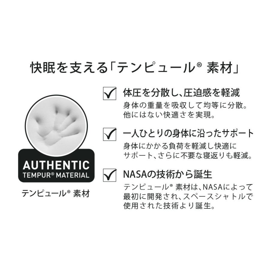 テンピュール（TEMPUR） ランバーサポート 背もたれ クッション 背