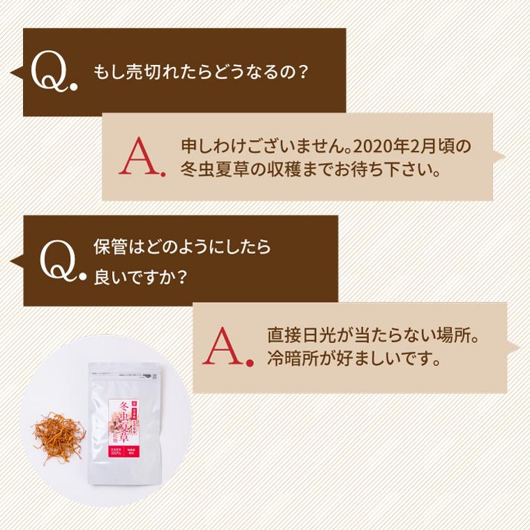 ENGRACE 冬虫夏草 免疫 子実体 お試し 2-3g 乾物 コルジセピン 薬膳 
