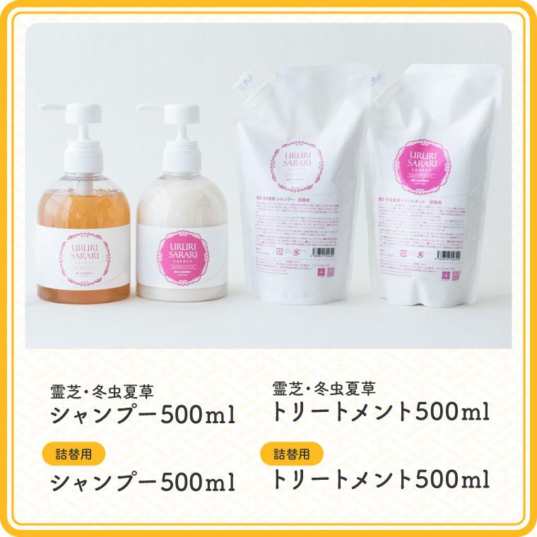 福袋 2025 シャンプー トリートメント セット オーガニック 霊芝
