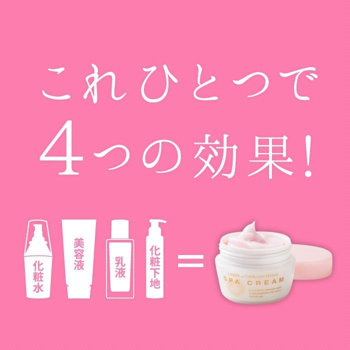 オールインワンスキンケア 霊芝 冬虫夏草 Spaクリーム 80g 30代 40代 50代 60代 送料無料 Spa80 霊芝 冬虫夏草の店 通販 Yahoo ショッピング